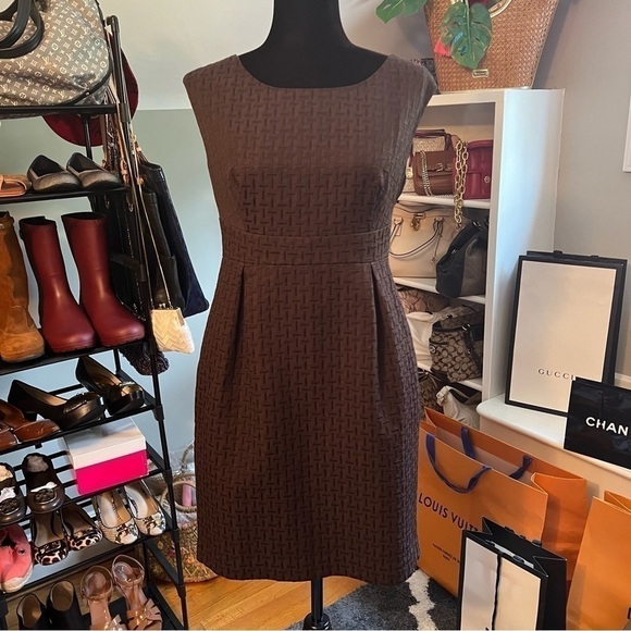 MICHAEL Michael Kors Womens Black Sleeveless Sheath Dress Size 8 - Picture 8 of 8